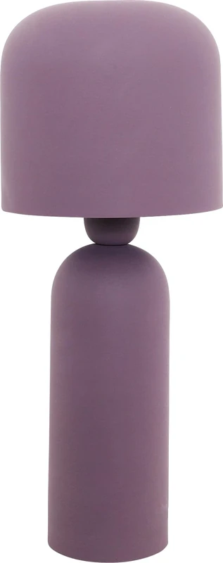 Kare Design Table Lamp Maya Plum, Purple, Metal, Bedside Lamp, Elegant Lighting, Room Decor, Bedroom, Living Room, Bulb Not Included, 39 x 16 x 16 cm (H/W/D)