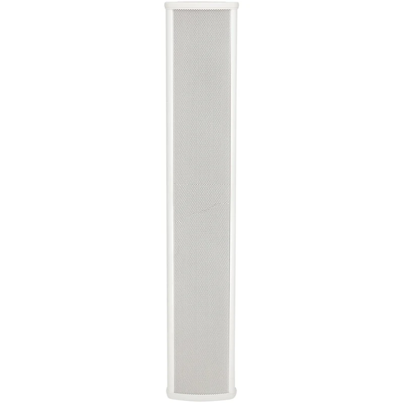 adastra | Slimline Column Speakers for Indoor Use - Discreet White Finish, Sound, Mounting Brackets Included, 100V Line Transformer Complete with wattage tapping: 20, 10, 5, 2.5W