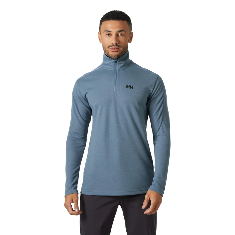 Helly Hansen Men's HP 1/2 Zip Pullover, Washed Navy, M