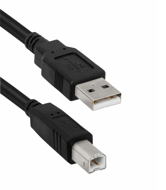 USB Printer Cable 2M,USB 2.0 Type A to Type B High-Speed Data Transfer Compatible with All Printers, Scanners and Other Devices Premium Durable Design,Printer Cable for HP,Dell,Canon,Samsung