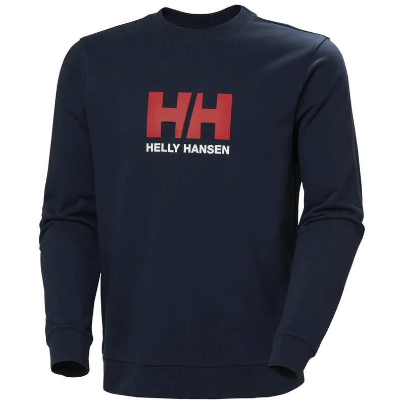 Helly Hansen Men's HH Logo Crew Sweatshirt, 597 Navy, L