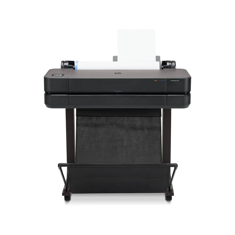 HP DesignJet T630 24-inch (5HB09D), Large Format Printer, Plotter, Standard A4-A1, 76 A1 Prints/hour, Wi-Fi, Ethernet, USB, 2400x1200 dpi, Recycled Metal, 1-Year Warranty, Click, Black