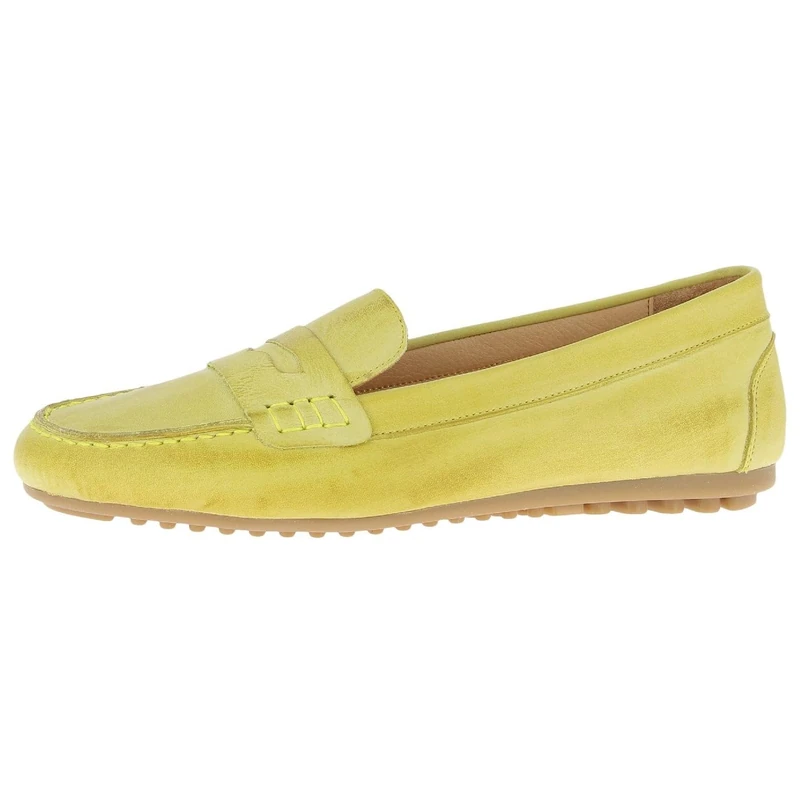 Andrea Conti Women's Damen Mokassin Moccasin, Citrus, 6.5 UK