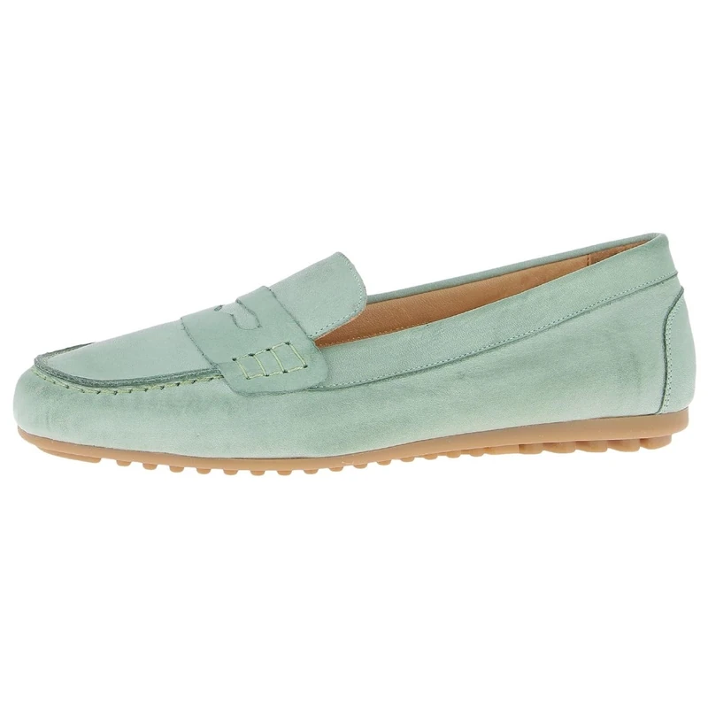 Andrea Conti Women's Damen Mokassin Moccasin, Peppermint, 4 UK