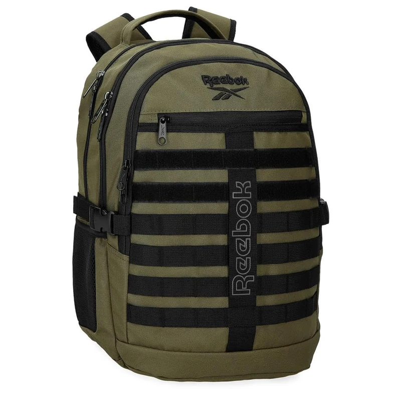 Reebok Cross one Backpack doble Compartimento 15,6' Green 34x46x15 cms Polyester by Joumma Bags