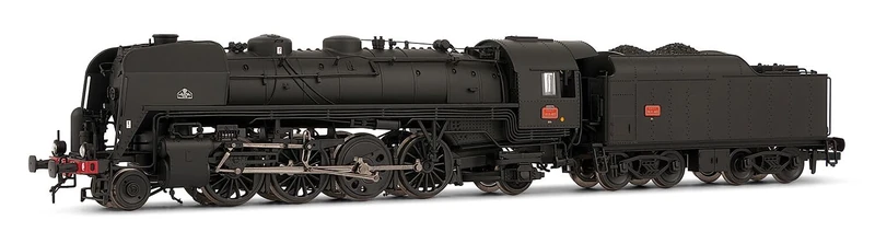 Arnold HN2544 SNCF, 141R 463 with spoke wheels and rivetted coal tender, black, ep. III model RailwayLoco - Steam