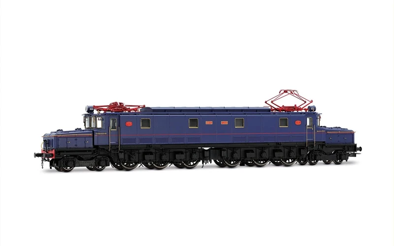 Electrotren HE2024S Museo Villanova y Geltrú, locomotora eléctrica 7206, NORTE, with DCC sound decoder model RailwayLoco - Electric