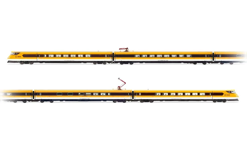 Electrotren HE2015 RENFE, tilting high-speed EMU class 443, with brown roof and modern logo, ep. IVb model RailwayLoco - Electric