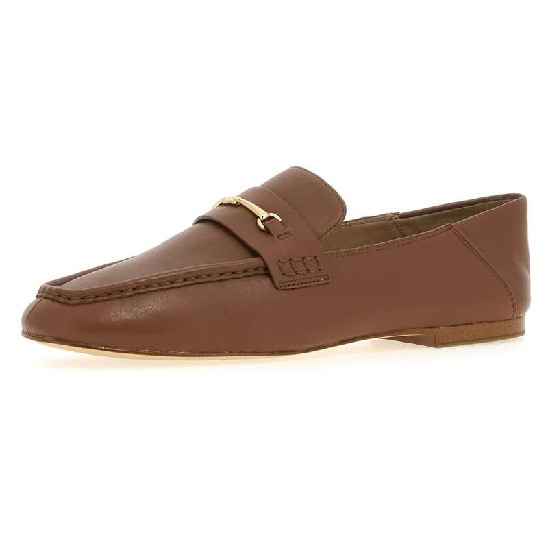 Michael Kors 40R5LEFP1L-230 Lena Loafer Women Luggage UK 7