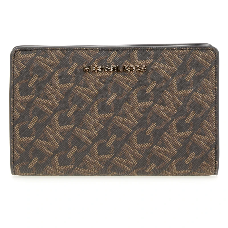 Michael Kors 32R4G8ED6B-227 MD SNAP ZA Wallet Female BRN/Luggage Size One Size