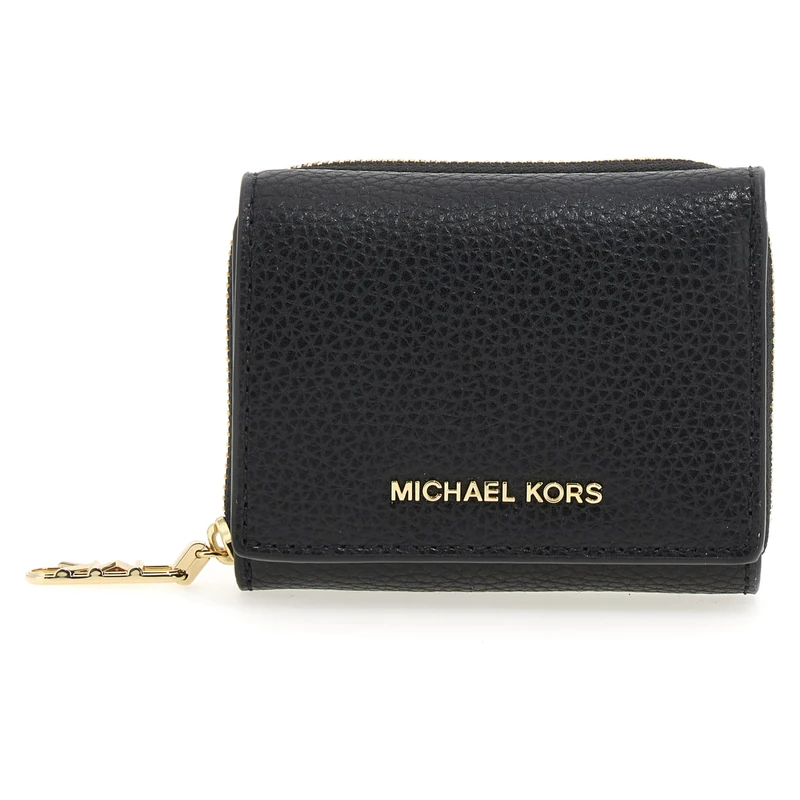 Michael Kors 32S4G8ED8L-001 SM Trifold ZA Wallet Female Black Size One Size