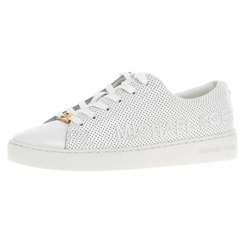 Michael Kors 43R5KEFS1L-085 Keaton LACE UP Women Optic White UK 6 - Image 1
