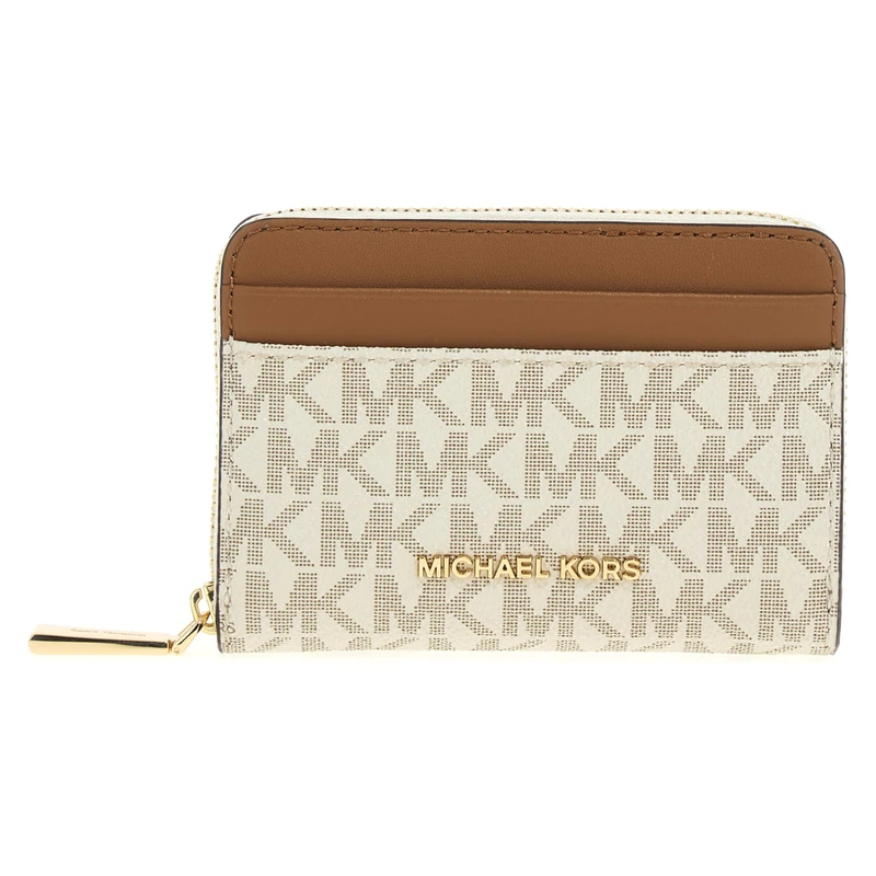 Michael Kors 32T4GJ6Z5B-149 SM ZA COIN CARD CASE Female VANILLA/ACRN Size One Size