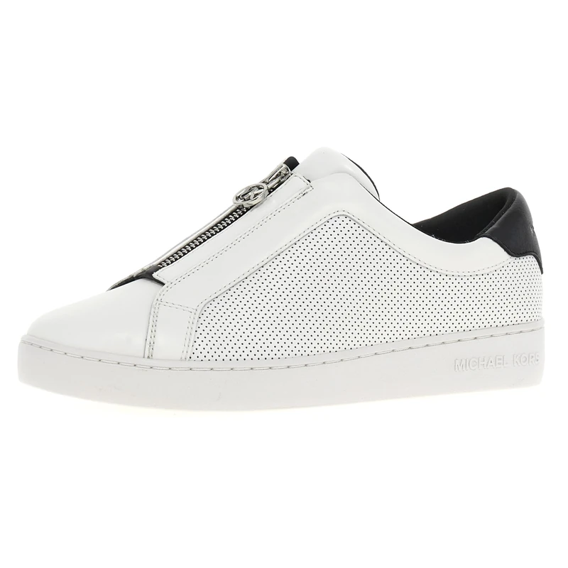 Michael Kors 43R5KEFP1L-001 Keaton Zip Slip ON Women Black UK 3.5