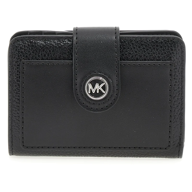 Michael Kors 32H3S0KD5L-001 SM TAB COMPACT PCKT WLLT Female BLACK Size One Size