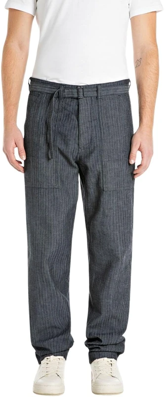 Replay Men's Jeans, 007 Dark Blue, 34 W/30 L