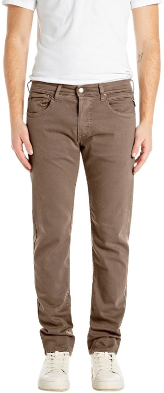 Replay Men's Grover Jeans, 522 Biscuit, 33 W/32 L