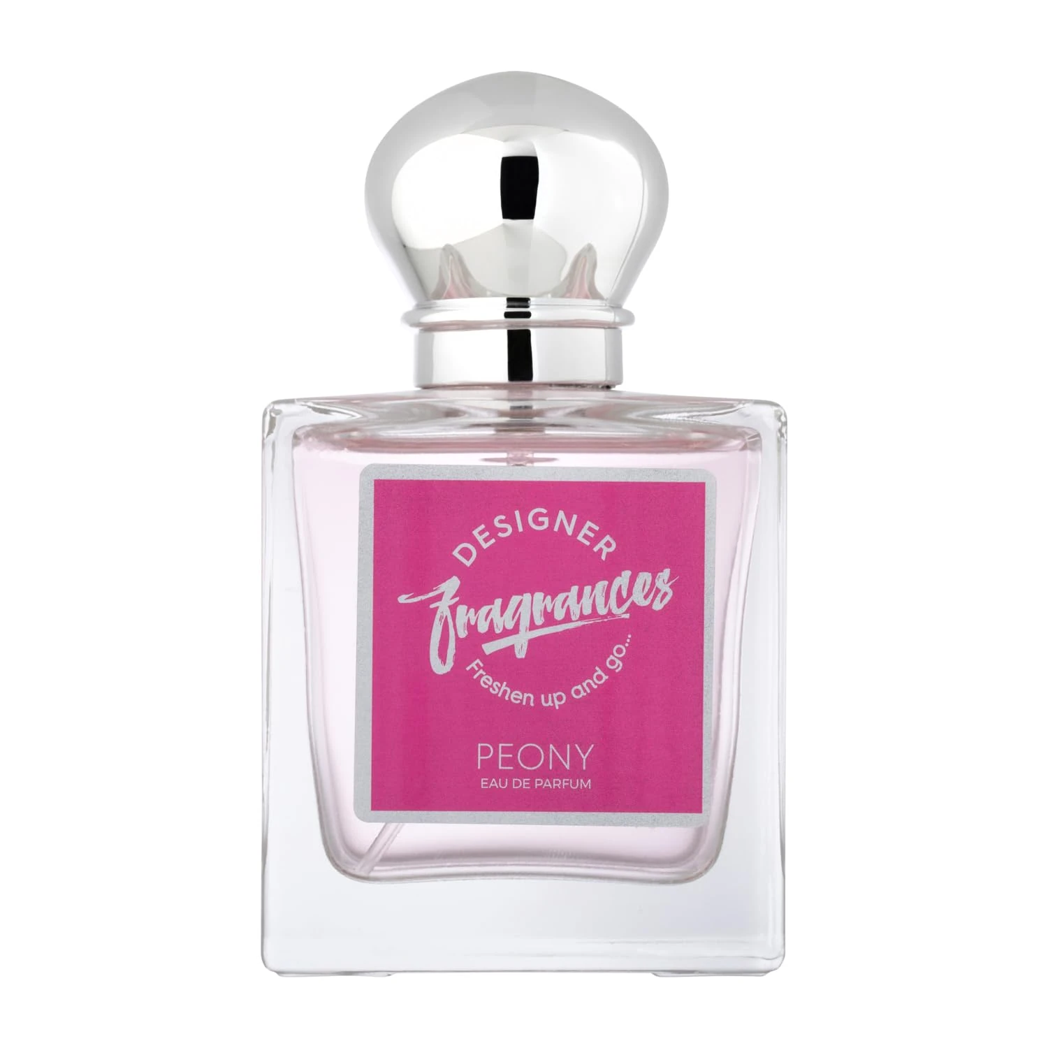 Designer Fragrances Peony 50ml Women’s Eau De Parfum Spray - For Instant Freshness on The Go - Long Lasting Luxury Smelling Perfume for Your Face, Body and Skin – Great Female Gifts