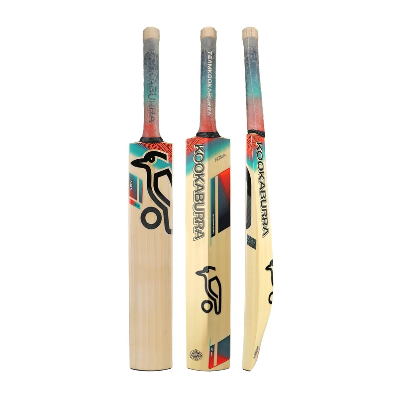 Kookaburra Aura 6.5 Cricket Bat - Harrow, Coral/Blue