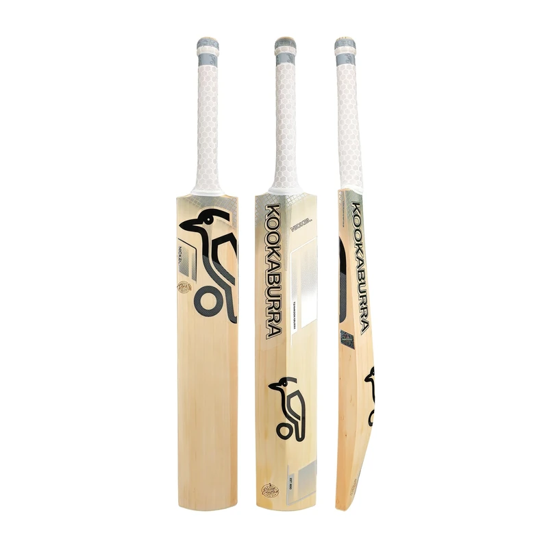 Kookaburra Nickel Pro Cricket Bat - Small Adult, Silver