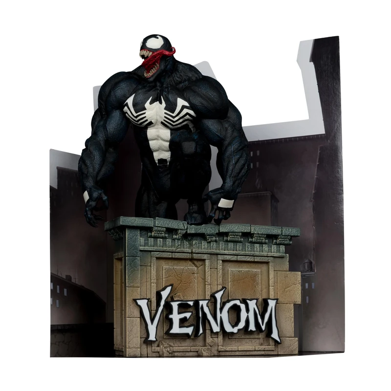 McFarlane Marvel Venom 1:6th Scale Collectible with Scene & Comic (Venom #5) Toys