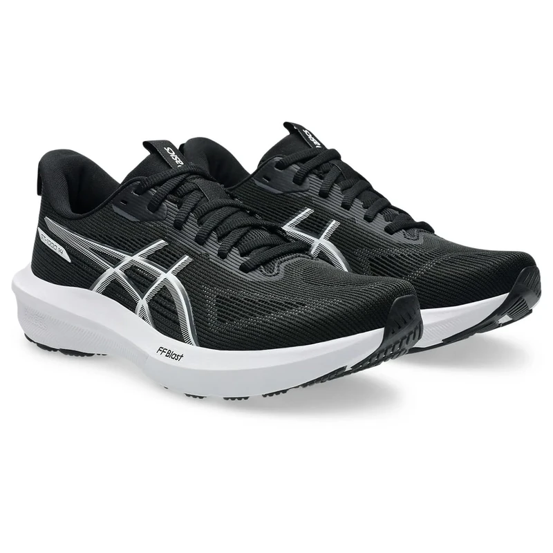 ASICS Womens Gt-1000 14 Sneaker, Black White, 5.5 UK