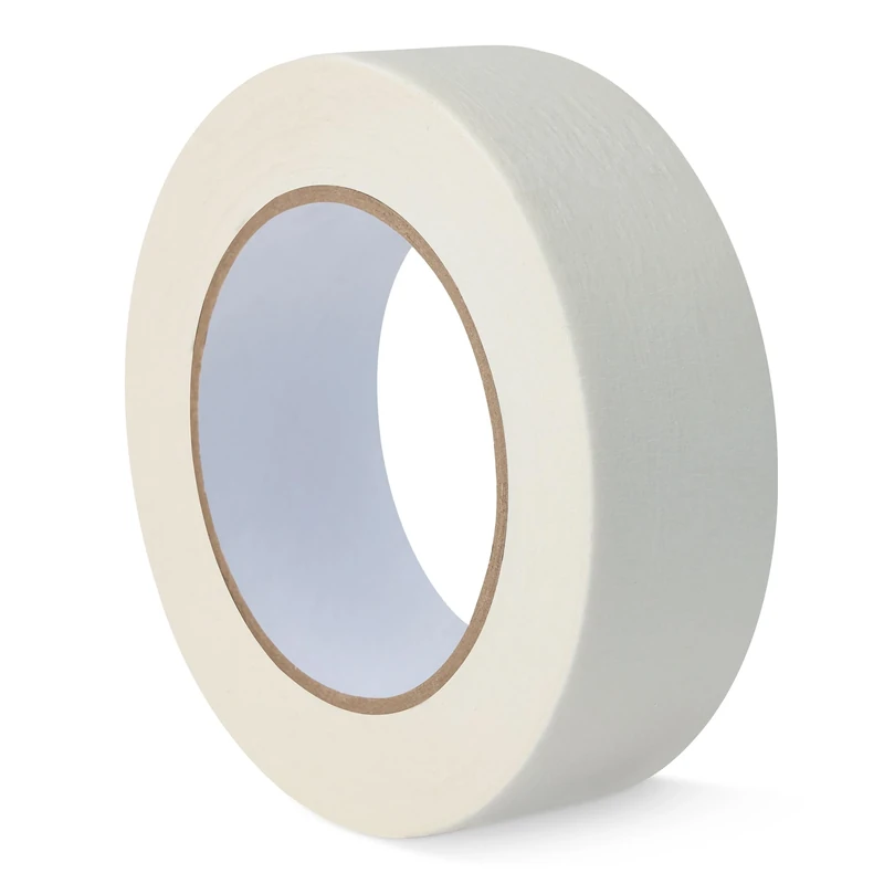 Amazon Basics Original Multi-Surface Masking Tape, Painters Tape, 3.6 cm x 55 m, 1 Roll, White