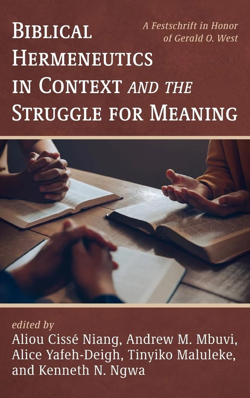 Biblical Hermeneutics in Context and the Struggle for Meaning: A Festschrift in Honor of Gerald O. West - Image 1