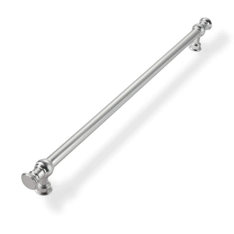 ZAUYX 1-Pack 12inch(305mm) Hole Center Appliance Pulls Brushed Satin Nickel Cabinet Pulls Solid Heavy Duty Kitchen Cabinet Hardware for Cupboard Drawer Pulls Cabinet Handle