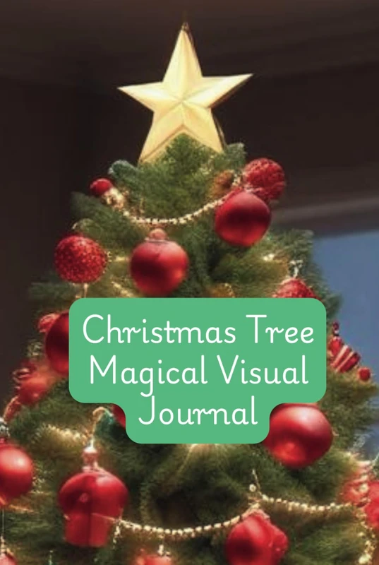 Christmas Tree Magical Visual Journal