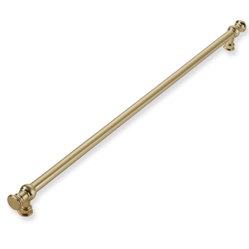 ZAUYX 1Pack 18inch(457mm) Hole Center Appliance Pulls Champagne Bronze Cabinet Pulls Solid Heavy Duty Kitchen Cabinet Hardware for Cupboard Drawer Pulls Cabinet Handle