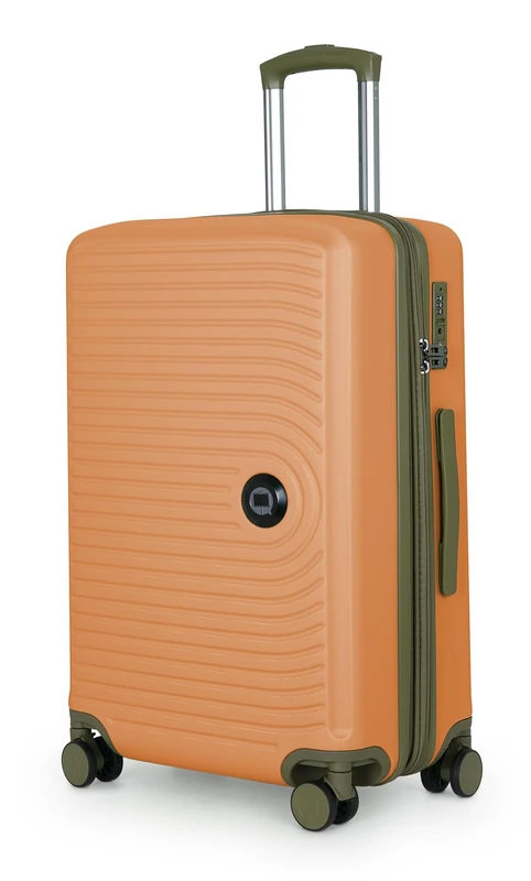 Hauptstadtkoffer - Mitte - Hard Shell Luggage on Wheels, Apricot, 68, Suitcase