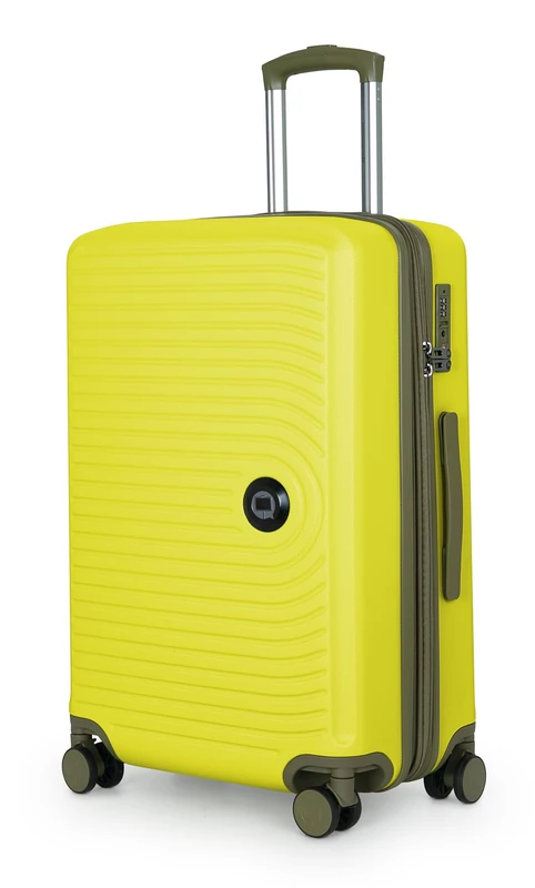 Hauptstadtkoffer - Mitte - Hard Shell Luggage on Wheels, Lemon, 68, Suitcase