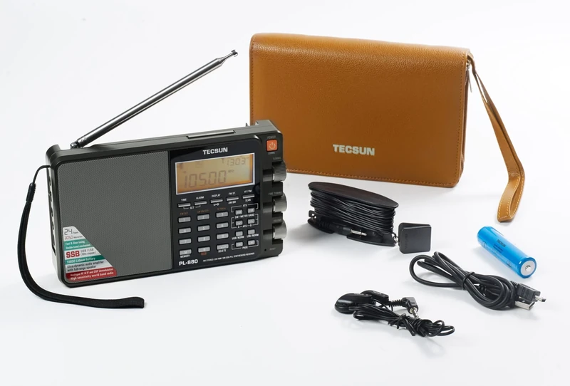 Tecsun PL-880 Multiband Receiver Am, FM, SW, LW, SSB