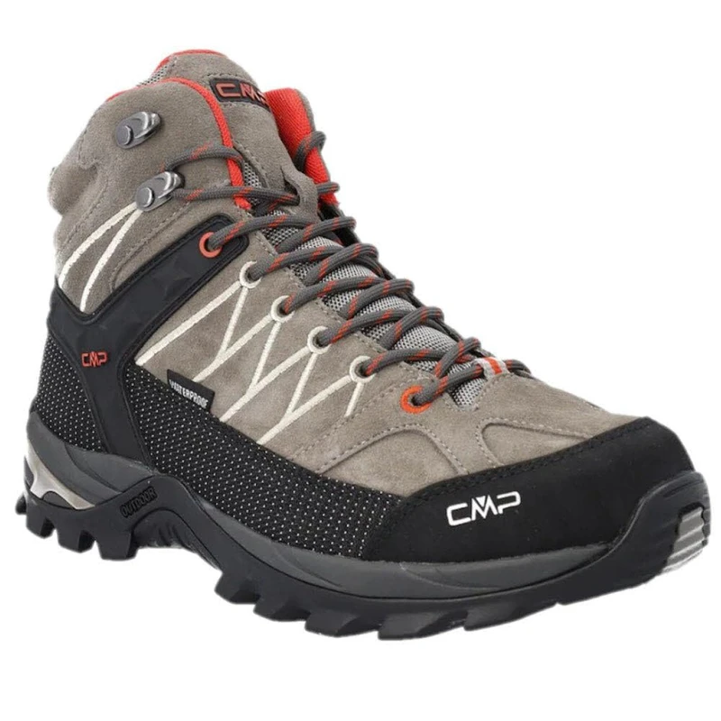 CMP Mens Rigel Mid Trekking Shoes Wp, Deserto-Arena UK 12