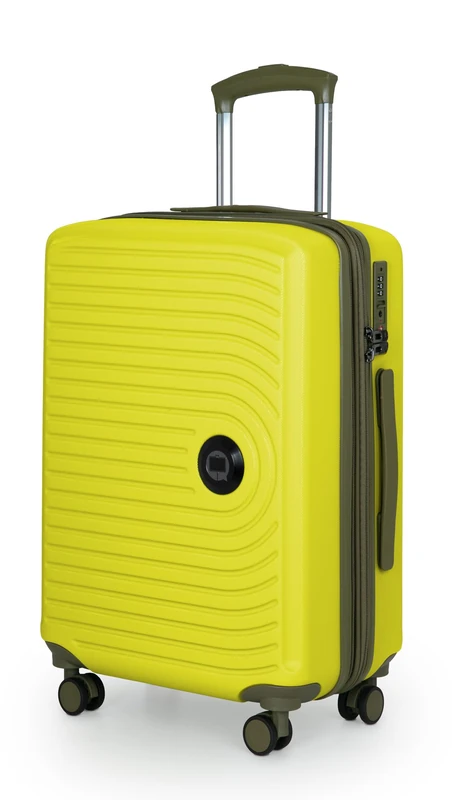Hauptstadtkoffer - Mitte - Hard Shell Luggage on Wheels, Lemon, EU 55, Suitcase