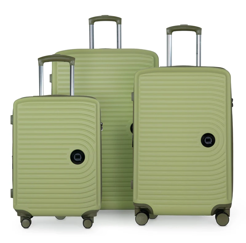 Hauptstadtkoffer - Mitte - Hard Shell Luggage on Wheels, Kiwi, Set, Suitcase Set