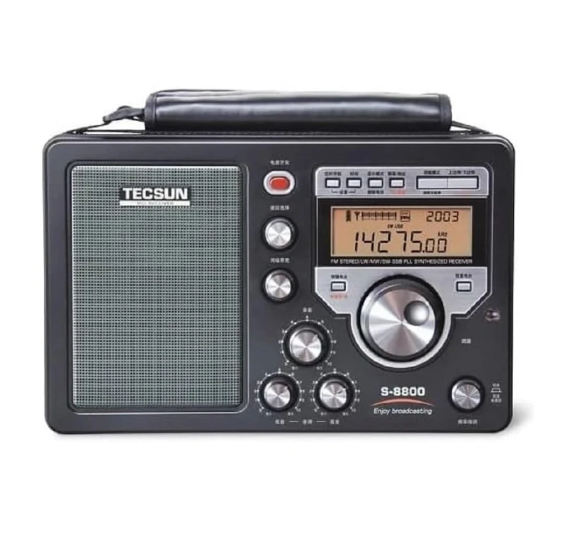TECSUN S-8800 Receiver Radio Multi-Conversion Am/FM/LW/SW/SSB