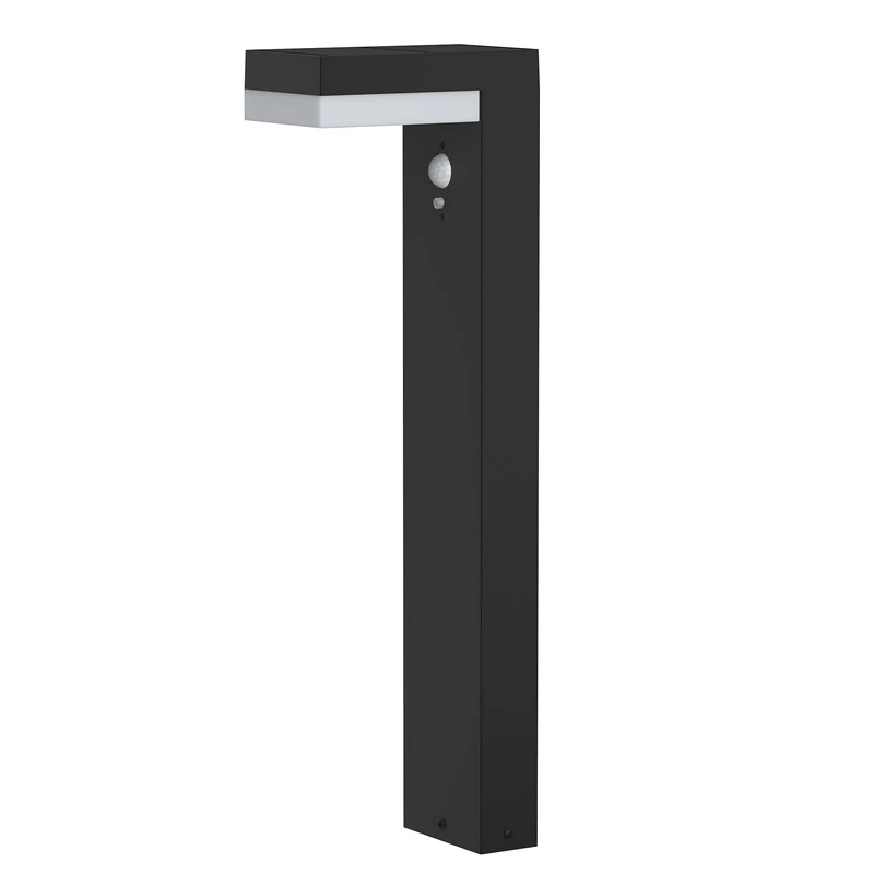 Lumisky CENOVA Tall LED Solar Beacon for Mounting or Planting Warm White with Motion Sensor H50cm