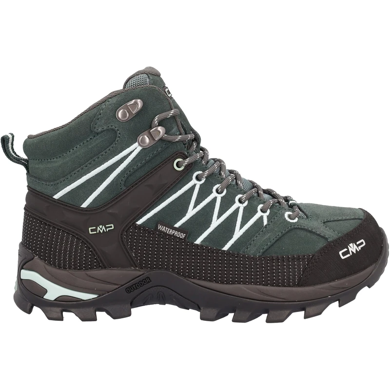 CMP Womens Rigel Mid Wmn Trekking Shoes Wp, Trek Green-Jade UK 3