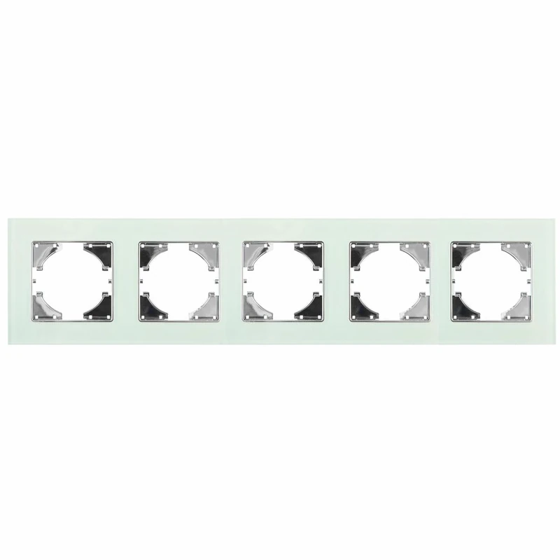 Frame 5ELEM.Hori: Elegant recessed with Natural Glass and a Modern Five-Element Frame, Ideal for Illuminating and Decorating Any Space in Style.