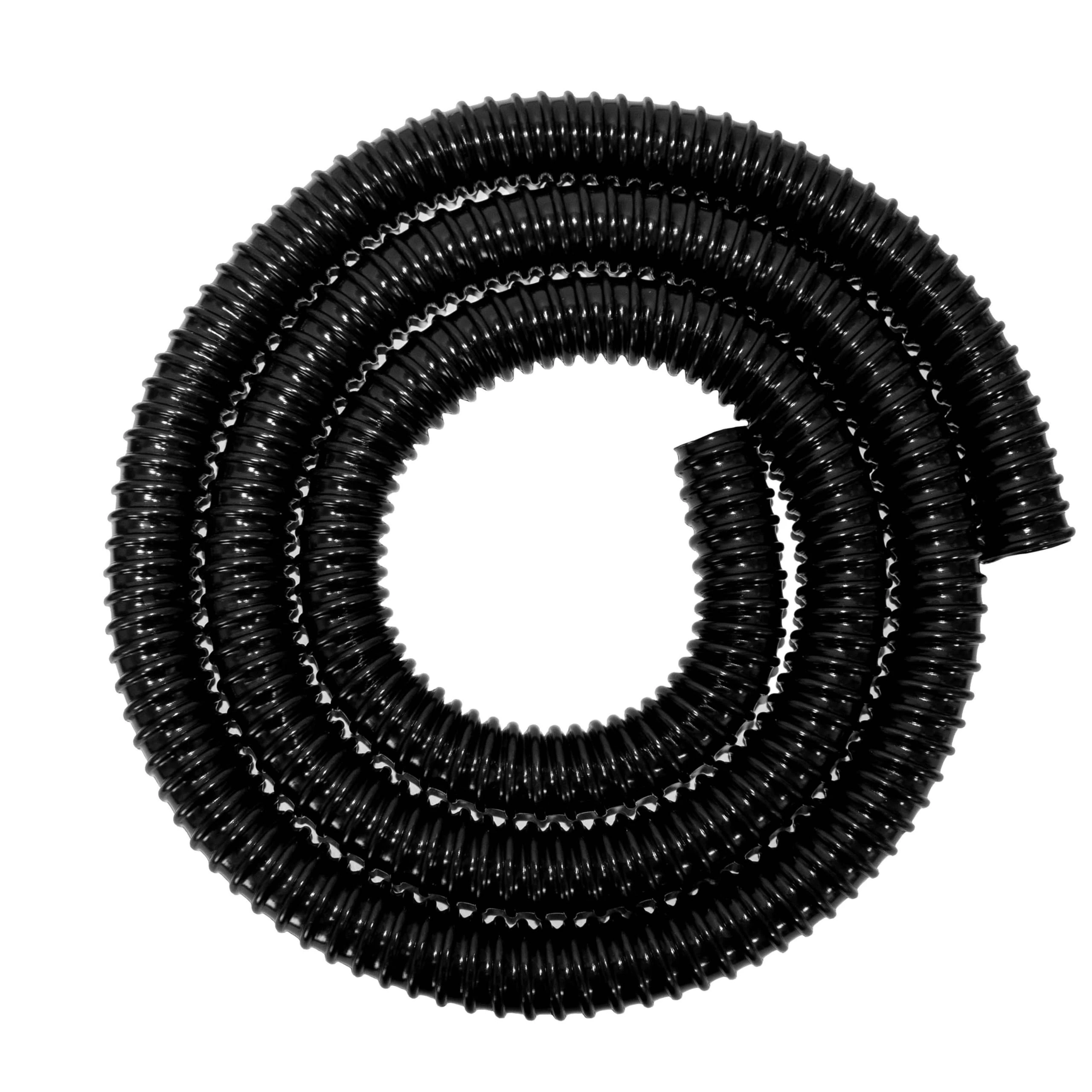 1'' Flexible Water Butt Connection Pipe/Overflow Hose (25mm) Optional Connector & Wire Clips for Efficient Drain Garden Irrigation Rainwater Harvesting Flexi Plastic (3m Pipe)