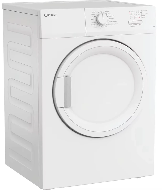 Beko Indesit CYDA81WWGLUK 8kg Air Vented Tumble Dryer - White