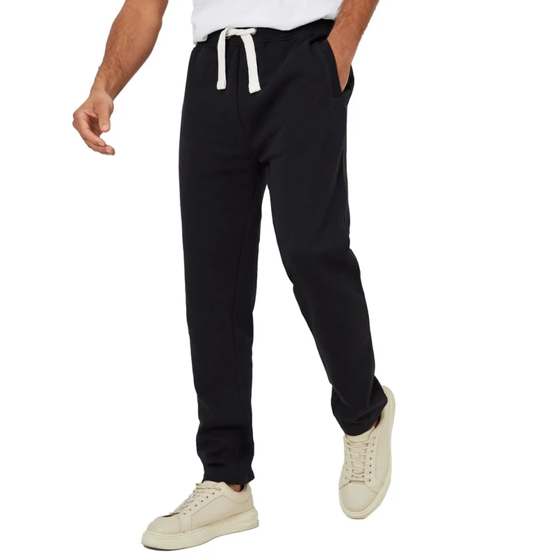 Threadbare Men's Straight Leg Joggers Sweatpants (Pack of 3), Dark Mix, L