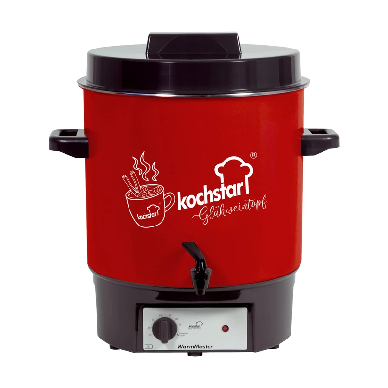 Kochstar K99124035 Electric Sterilizer, Enamelled Steel, Mulled Wine