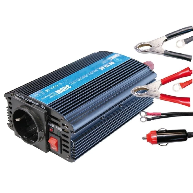 POWER INVERTER 12V/230V 300W