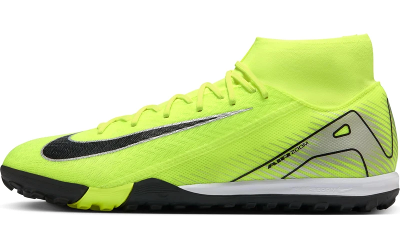 NIKE FQ8331-700 Zm Superfly 10 Academy Tf Volt/Black Men Blue Fury/Bianco UK 10
