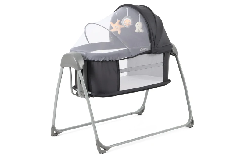 Babystyle Oyster Home Swinging Crib - Carbonite