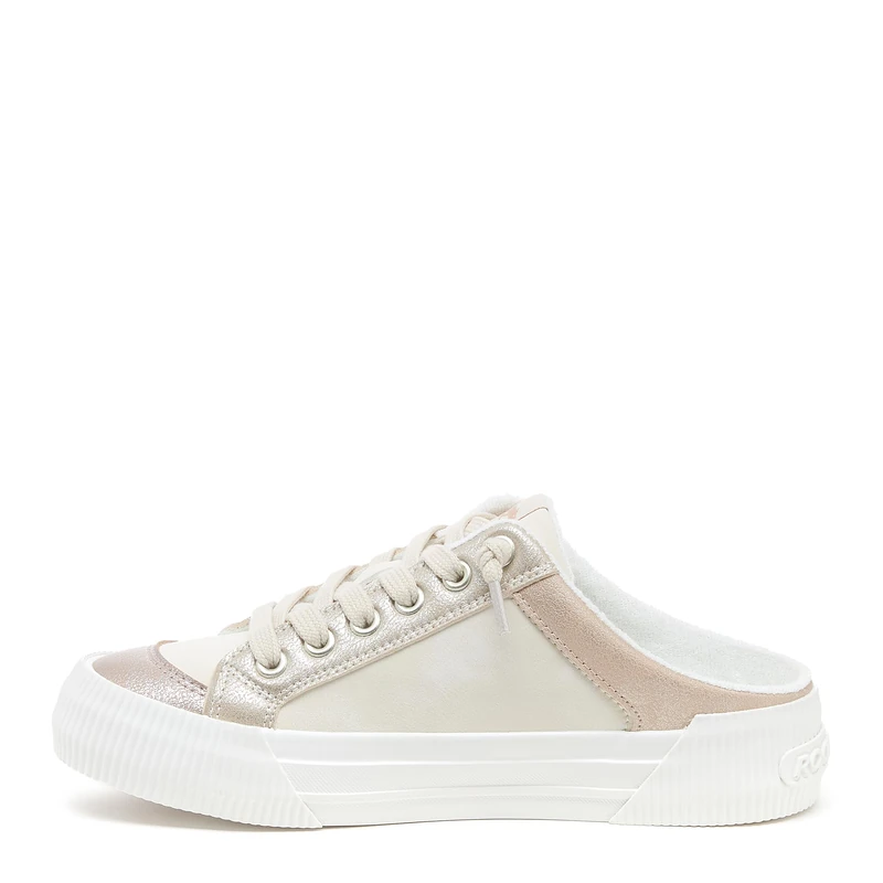 Rocket Dog Women's Cherry Mule Sneaker, Bronze Combo, 5.5 UK