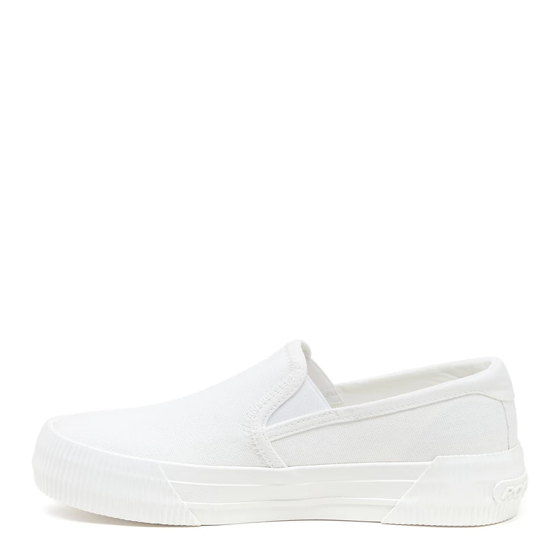 Rocket Dog Women's Cheeryful Sneaker, White, 5 UK